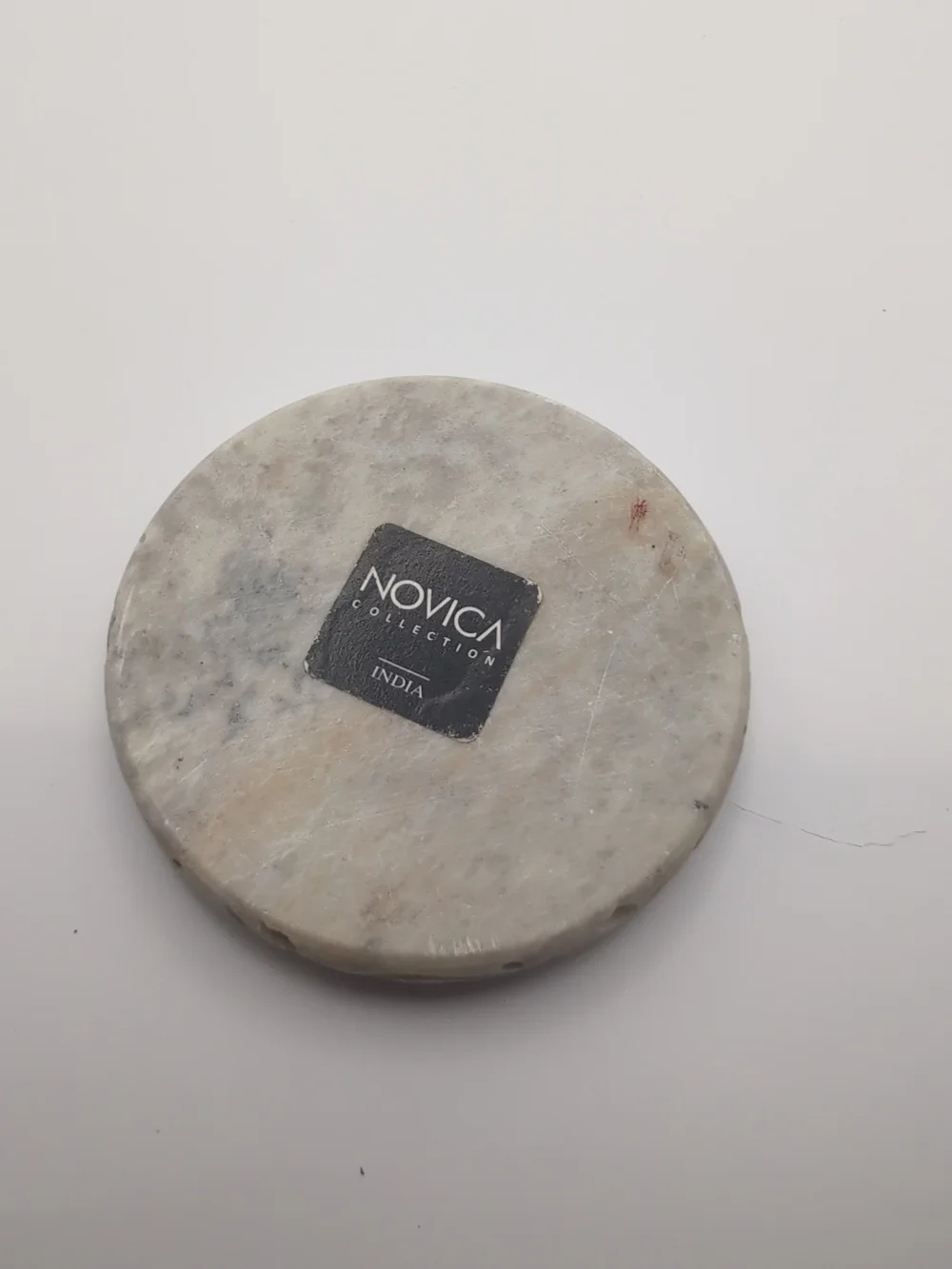Novica Collection Soapstone Lid Tray Coaster Replacement Part Chipped